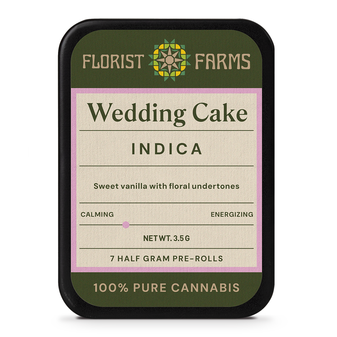 Wedding Cake | 1/2 Gram Pre-Rolls | 7pk – Florist Farms