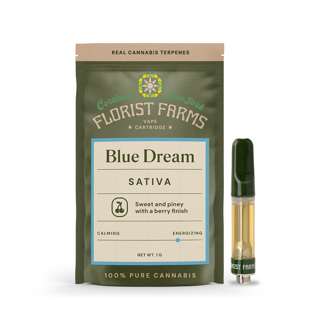 blue dream weed vape Kingpen Originals - Blue Dream: Sativa 1g Cartridge main image 1