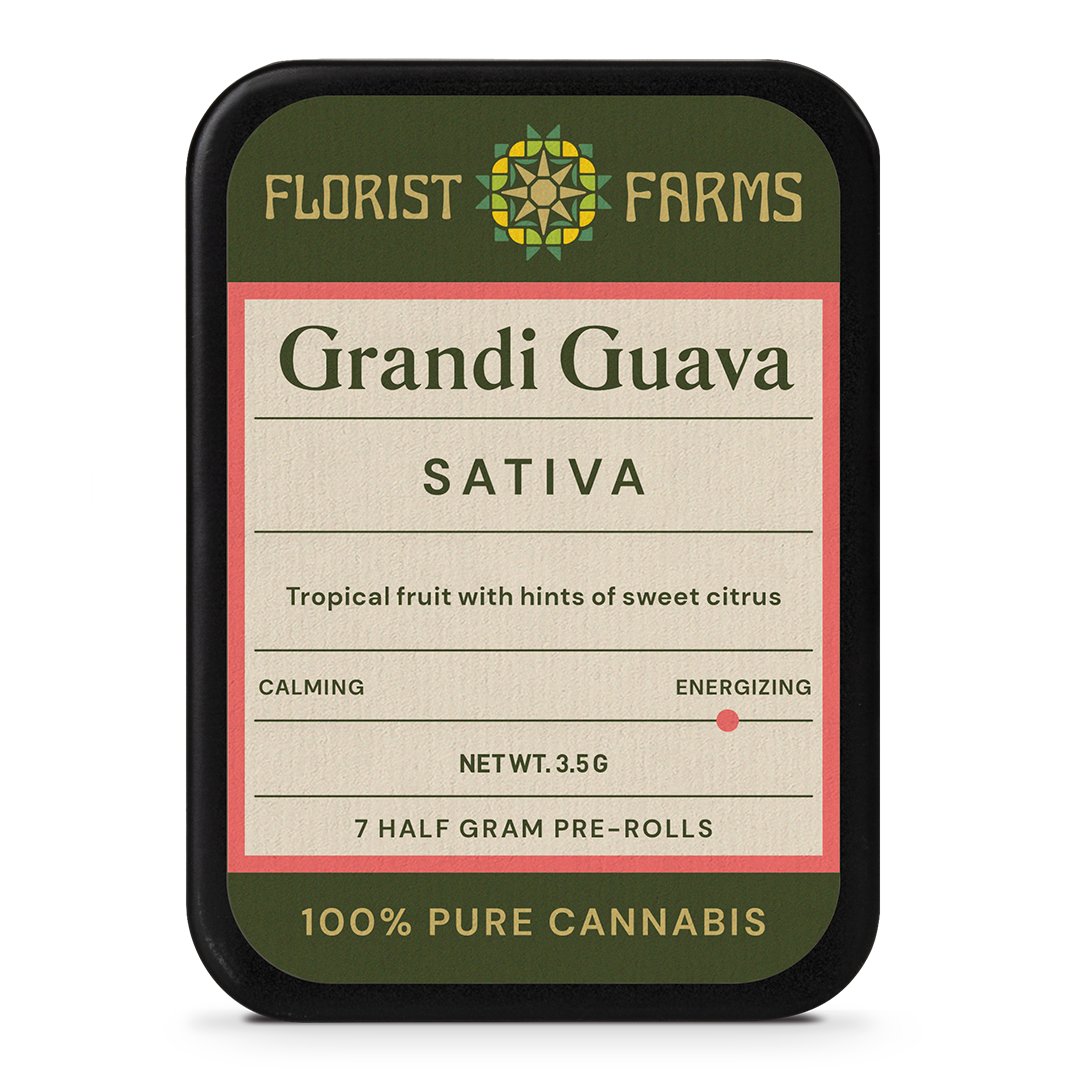 Grandi Guava 1/2 Gram Joints 7pk Florist Farms