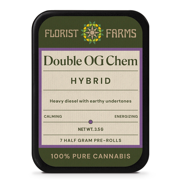 Double OG Chem | Half Gram Pre-Rolls | 7pk