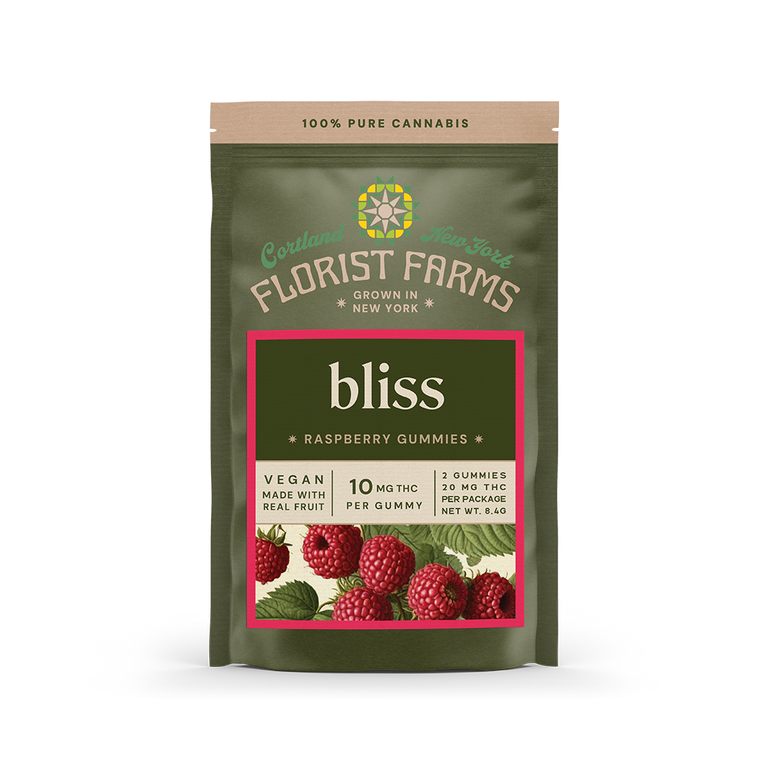 Bliss | Raspberry Gummies | 2pk