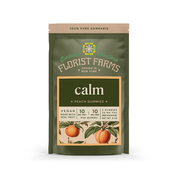 Calm | Peach Gummies | 2pk – Florist Farms