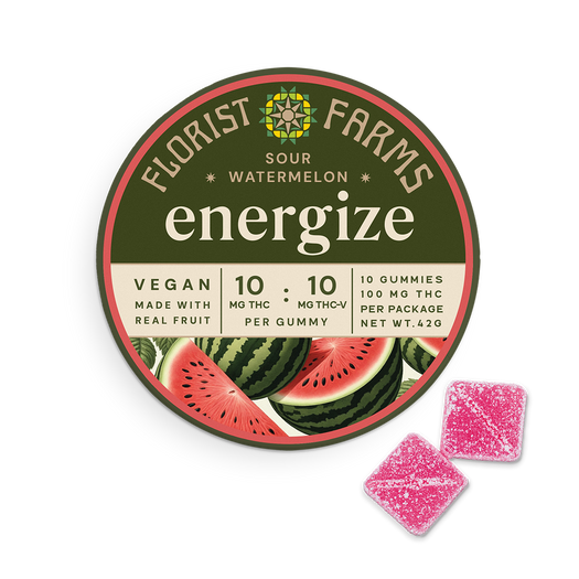 Energize | Sour Watermelon Gummies | 10pk