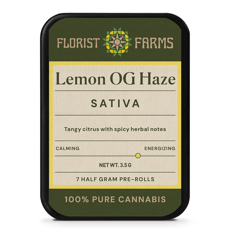 Lemon OG Haze | Half Gram Pre-Rolls | 7pk