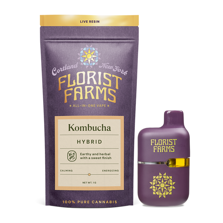 Kombucha | Live Resin | All-In-One Vape | 1G