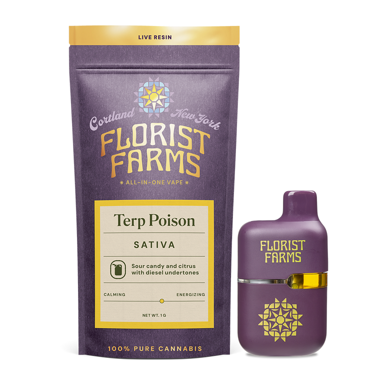 Terp Poison | Live Resin | All-In-One Vape | 1G