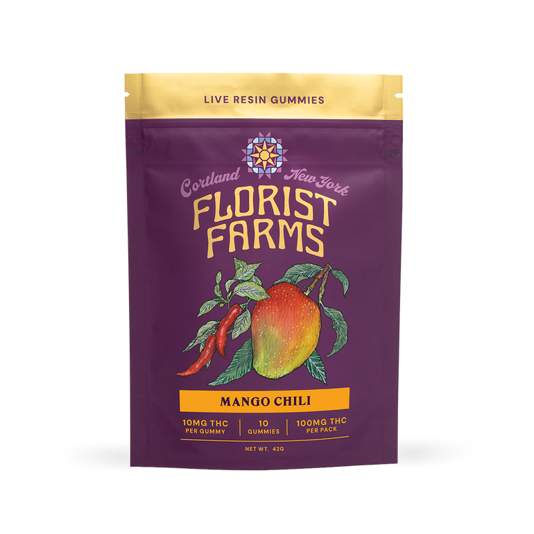 Mango Chili | Live Resin Gummies | 10-Pack