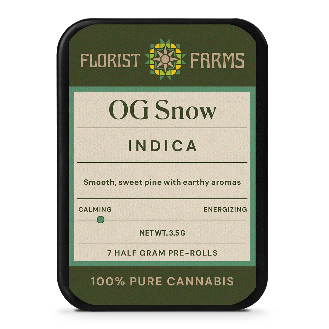OG Snow | Half Gram Pre-Rolls | 7pk