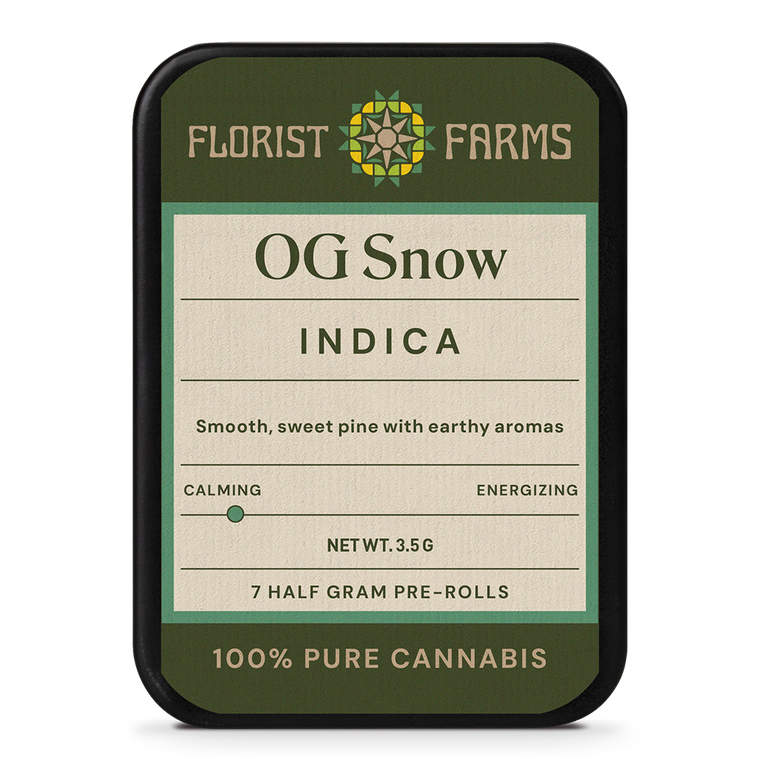 OG Snow | Half Gram Pre-Rolls | 7pk