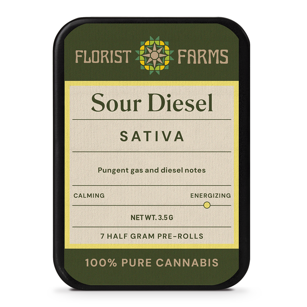 Sour Diesel | Half Gram Pre-Rolls | 7pk