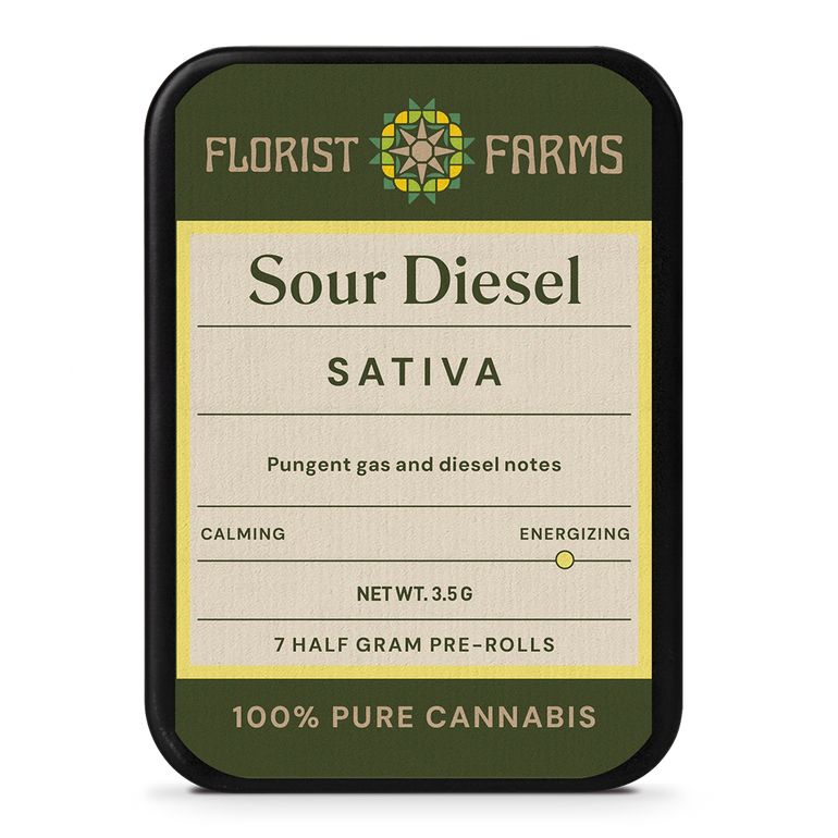 Sour Diesel | Half Gram Pre-Rolls | 7pk