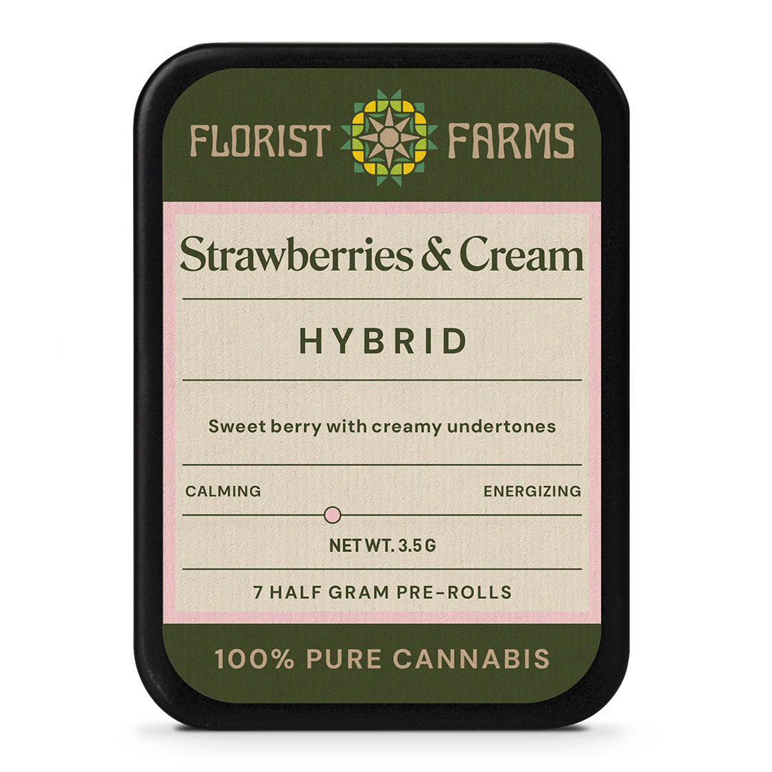 Strawberries and Cream | 1/2 Gram Pre-Rolls | 7pk