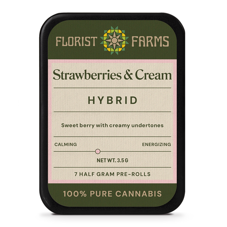 Strawberries and Cream | 1/2 Gram Pre-Rolls | 7pk