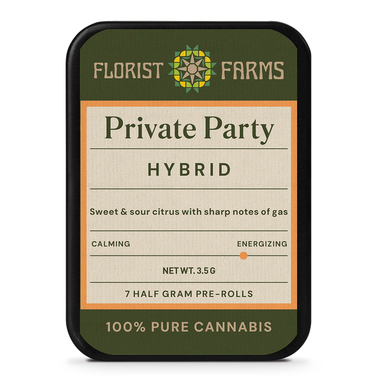Private Party | Half Gram Pre-Rolls | 7pk