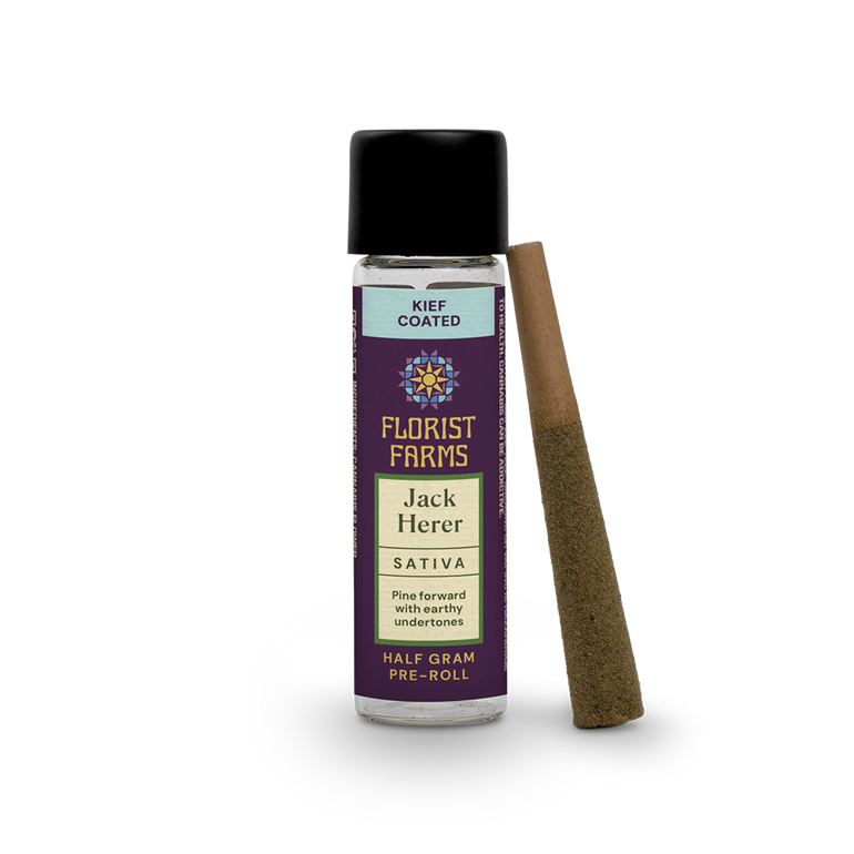Jack Herer | Kief Coated | Half Gram Pre-Rolls | Single